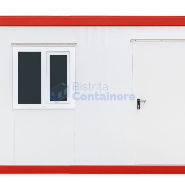 container birou bistrita 4metri 1geam rosu