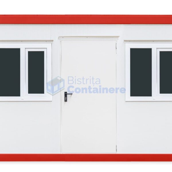 container birou bistrita 4metri 2geamuri rosu