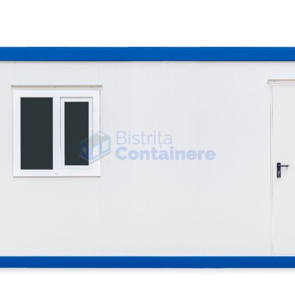 container birou bistrita 6metri 1geam albastru