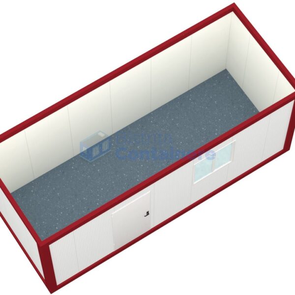 container birou bistrita 6metri 1geam rosu2