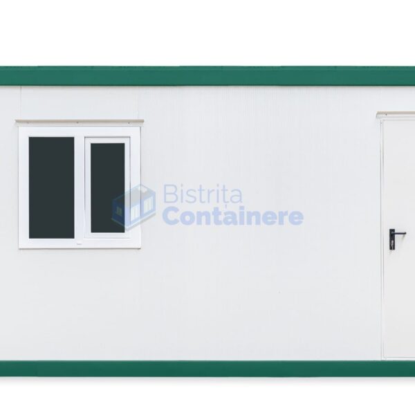 container birou bistrita 6metri 1geam verde