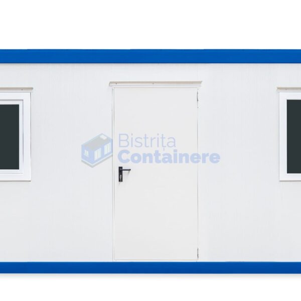container birou bistrita 6metri 2geamuri albastru