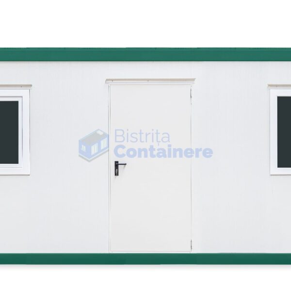 container birou bistrita 6metri 2geamuri verde