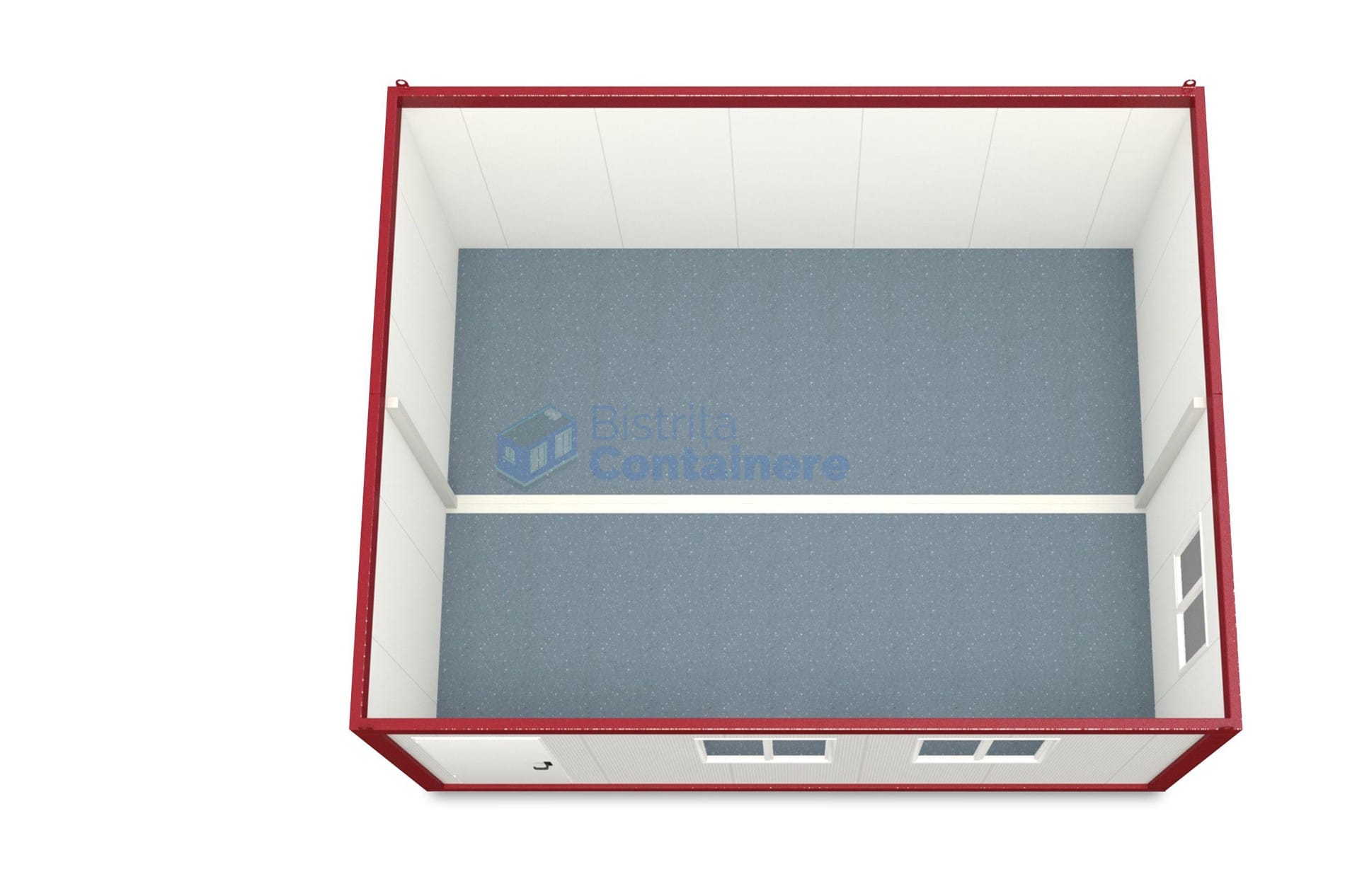 container modular bistrita 6x48m rosu2