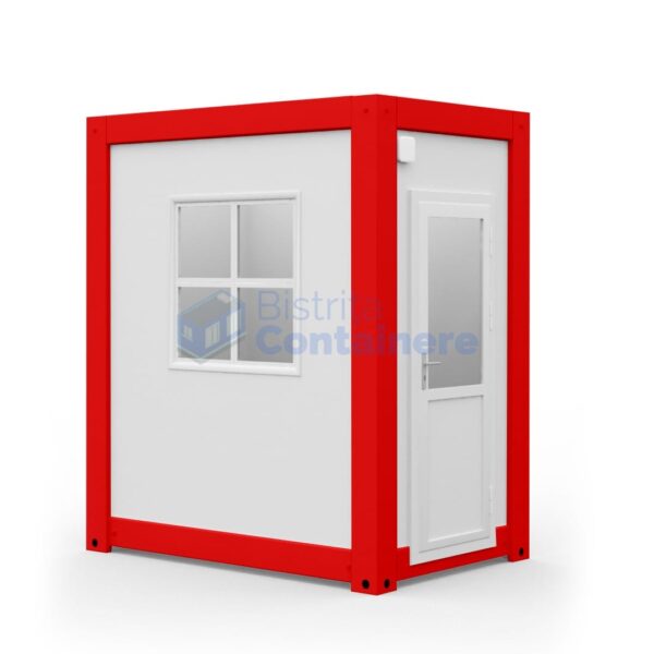 container paza bistrita model 2 rosu