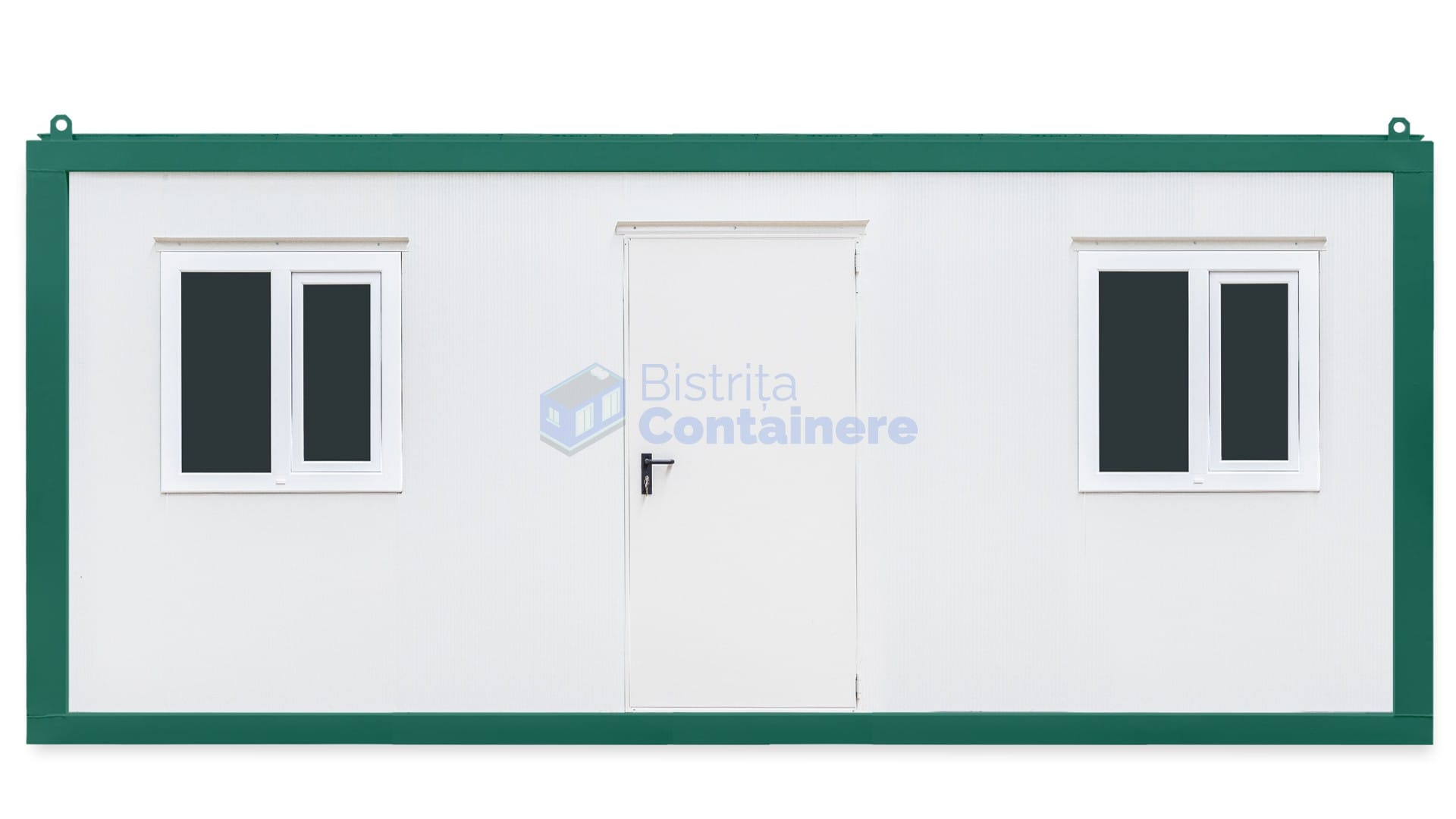 container santier bistrita 6metri 2geamuri verde